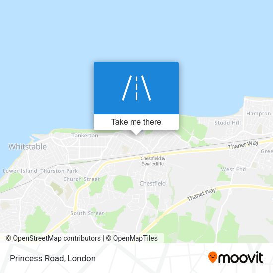 Princess Road map