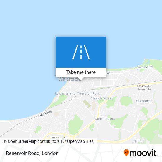 Reservoir Road map