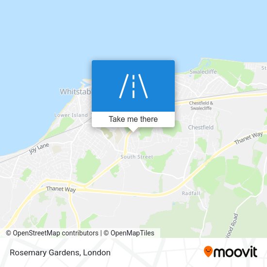 Rosemary Gardens map
