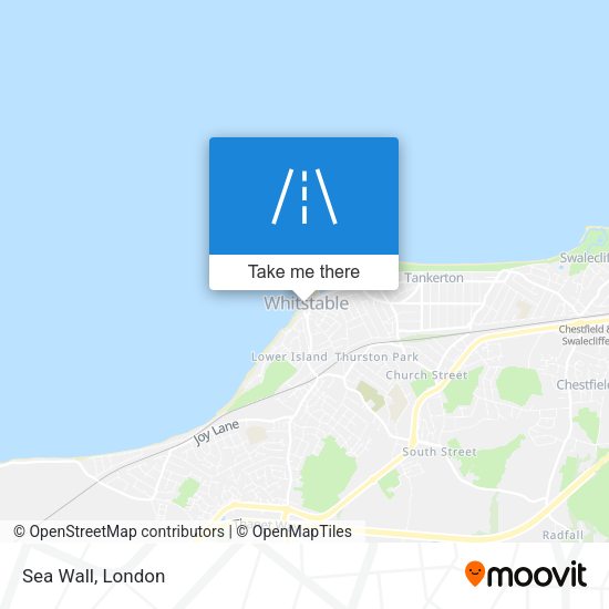 Sea Wall map