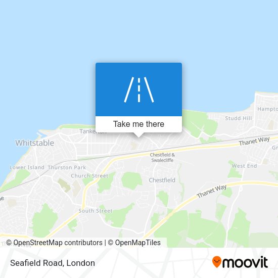 Seafield Road map