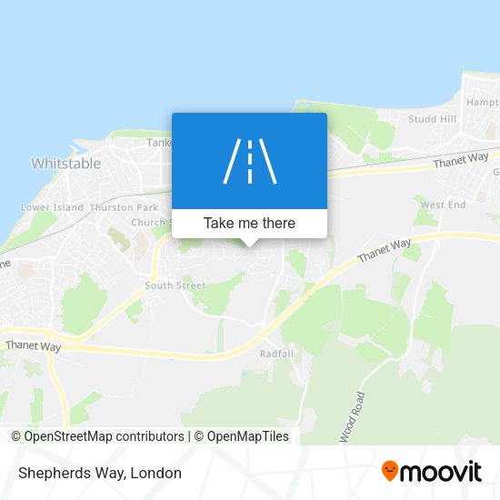 Shepherds Way map