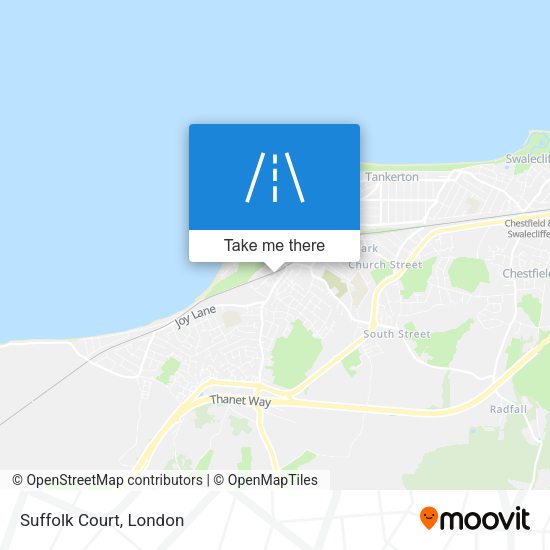 Suffolk Court map