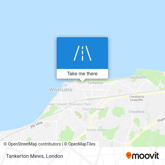 Tankerton Mews map