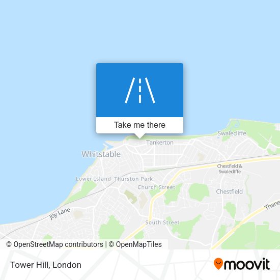 Tower Hill map
