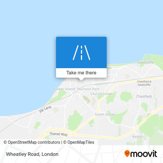 Wheatley Road map