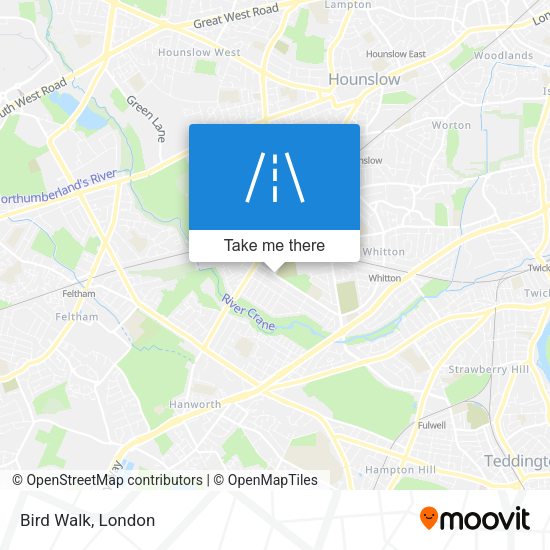 Bird Walk map