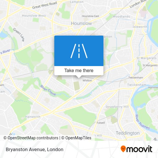 Bryanston Avenue map