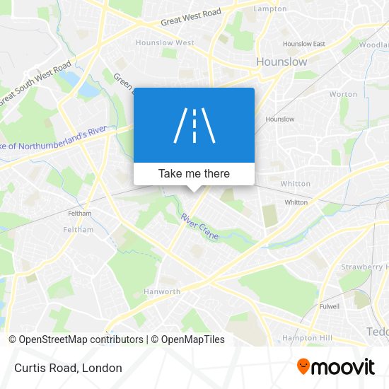 Curtis Road map