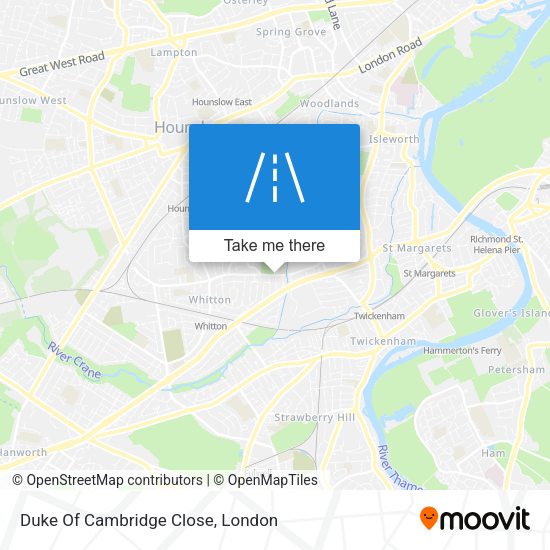 Duke Of Cambridge Close map