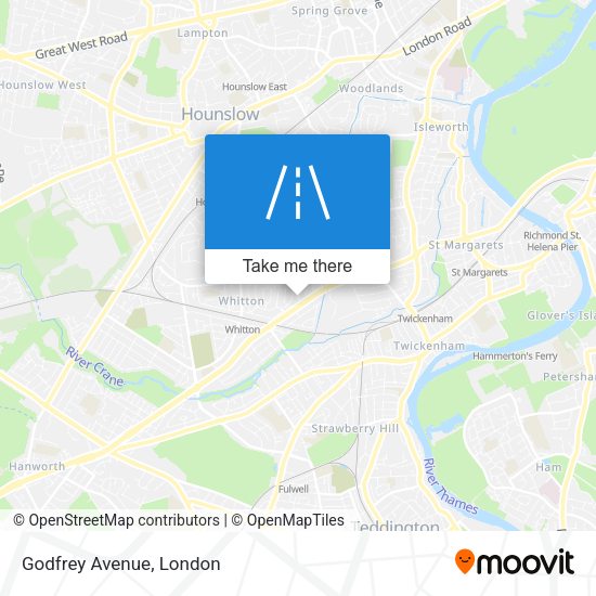 Godfrey Avenue map