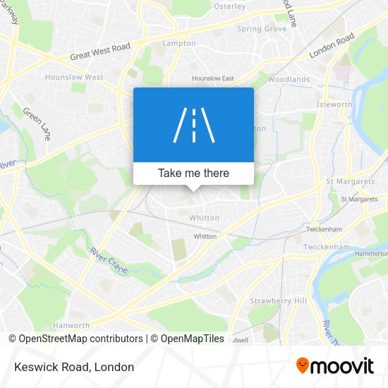 Keswick Road map