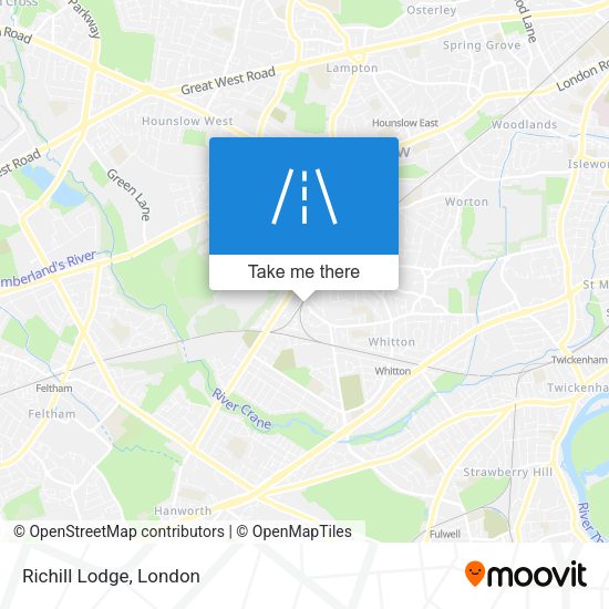 Richill Lodge map