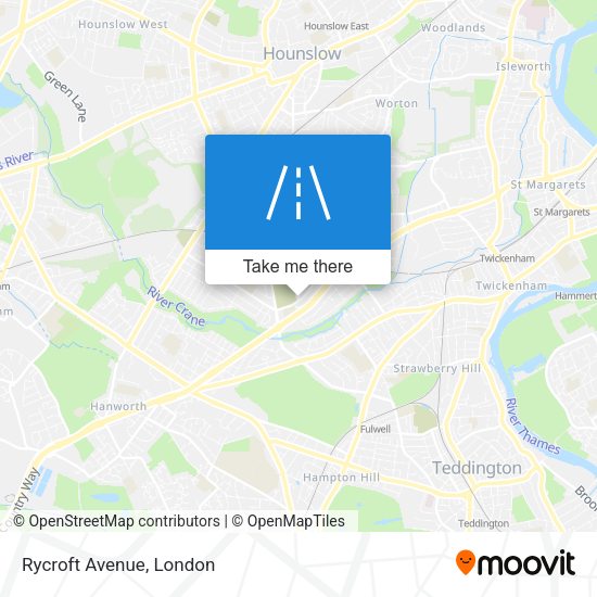 Rycroft Avenue map