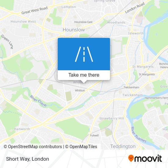 Short Way map