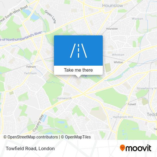 Towfield Road map