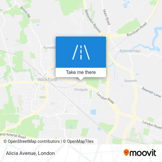 Alicia Avenue map