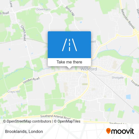 Brooklands map