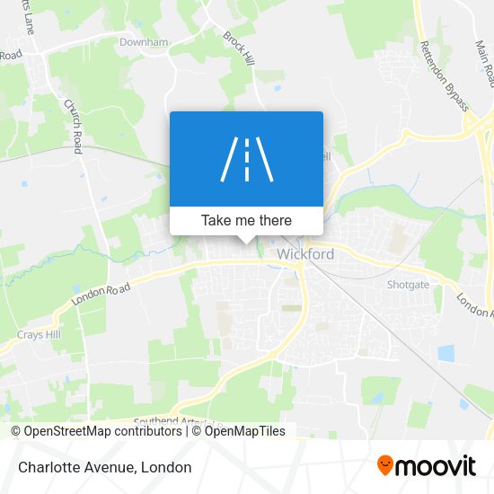 Charlotte Avenue map