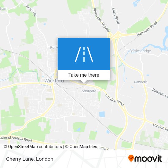 Cherry Lane map