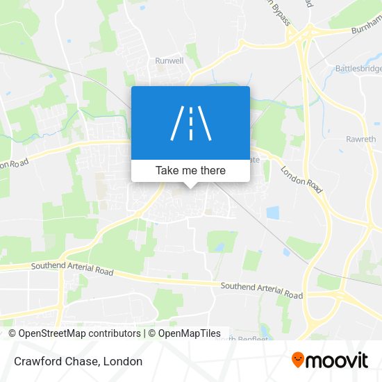 Crawford Chase map