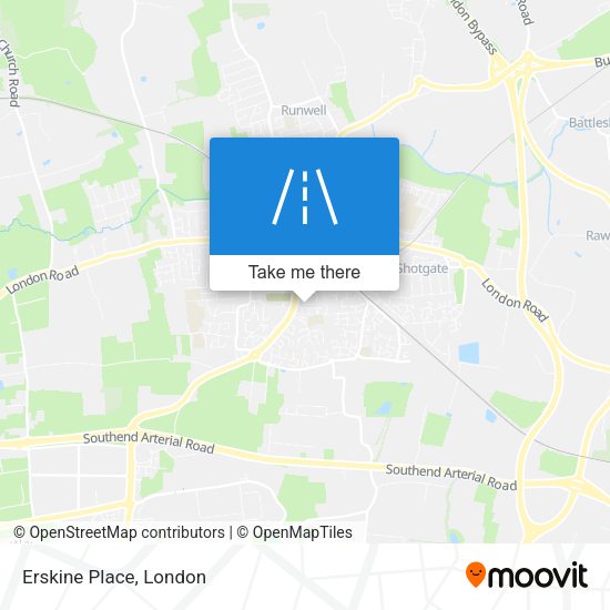 Erskine Place map