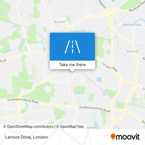 Lennox Drive map