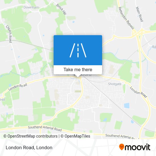 London Road map