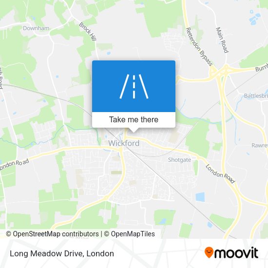 Long Meadow Drive map