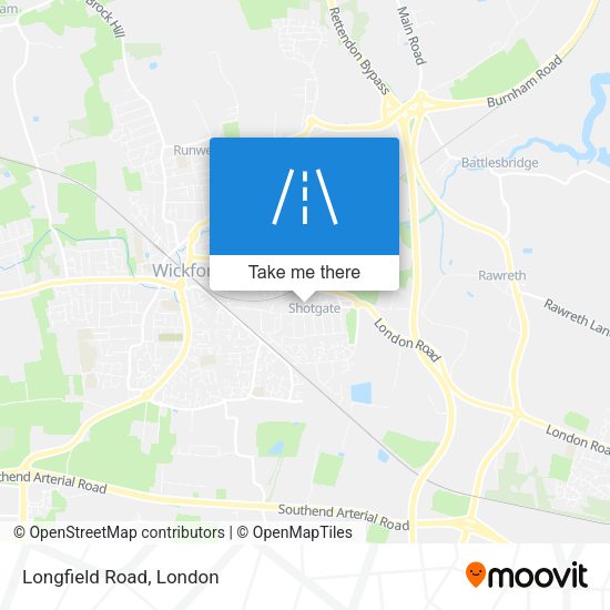 Longfield Road map