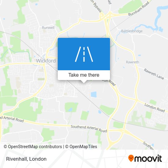 Rivenhall map
