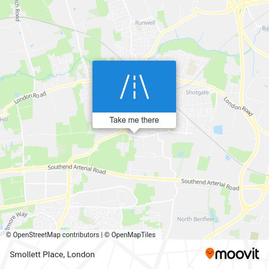Smollett Place map
