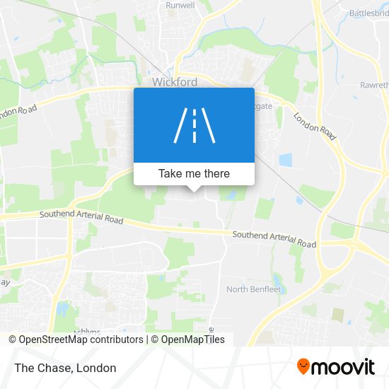 The Chase map