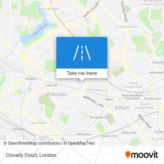Clovelly Court map