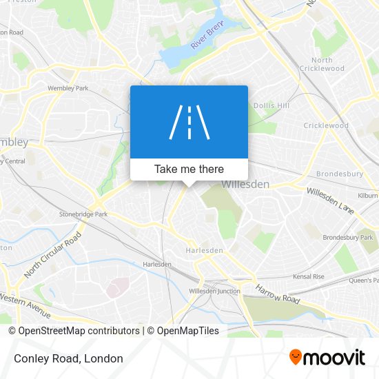 Conley Road map