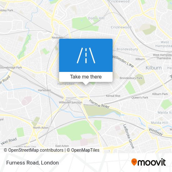 Furness Road map