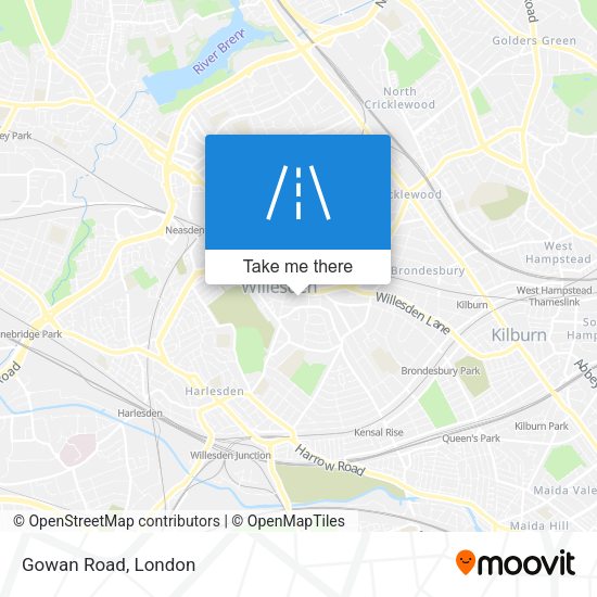 Gowan Road map