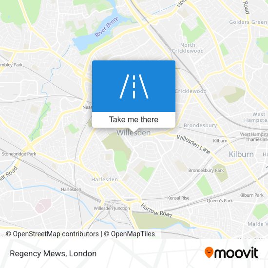 Regency Mews map