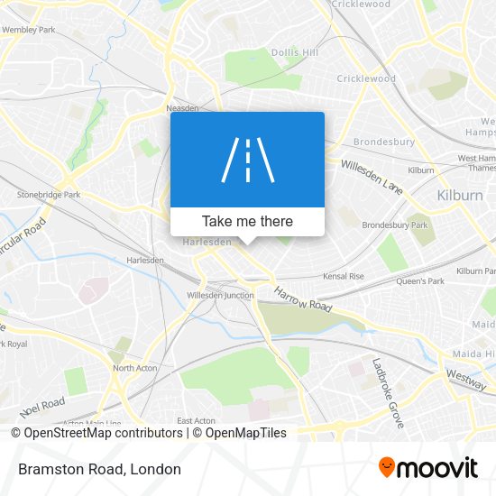 Bramston Road map