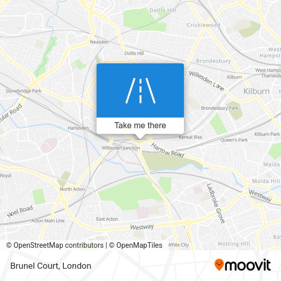 Brunel Court map