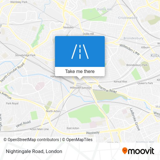 Nightingale Road map