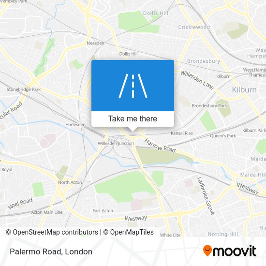 Palermo Road map