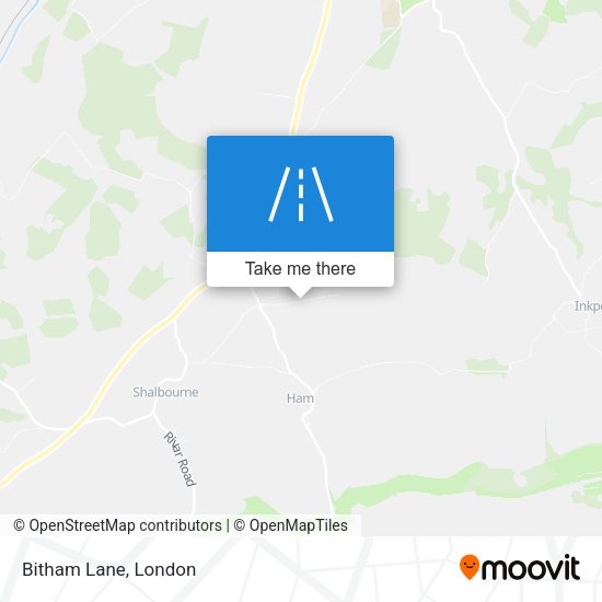 Bitham Lane map