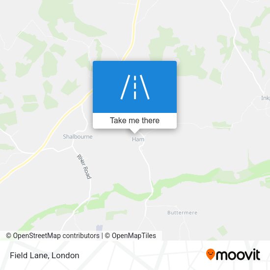 Field Lane map