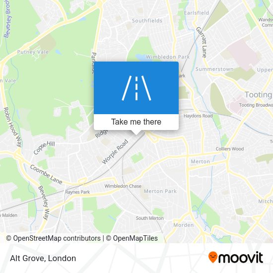 Alt Grove map