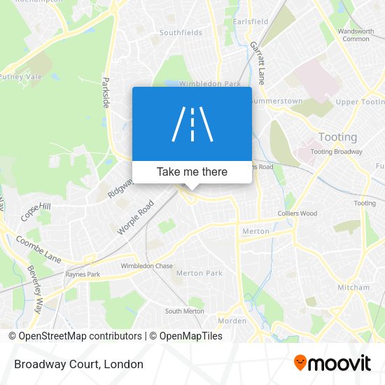Broadway Court map