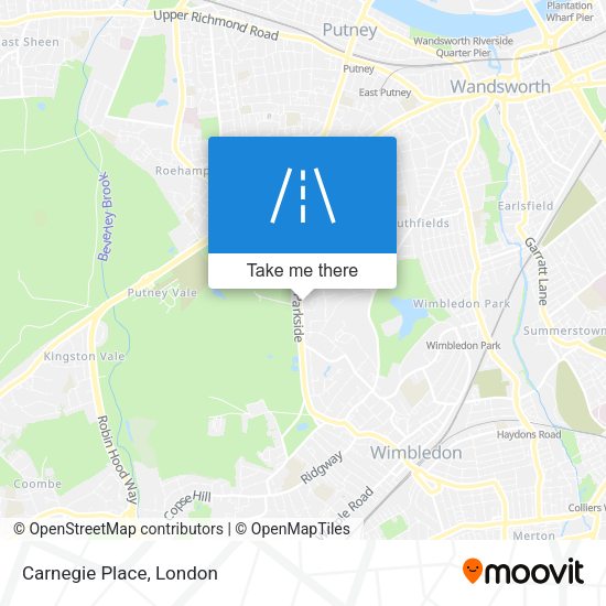 Carnegie Place map