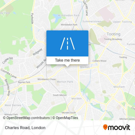 Charles Road map