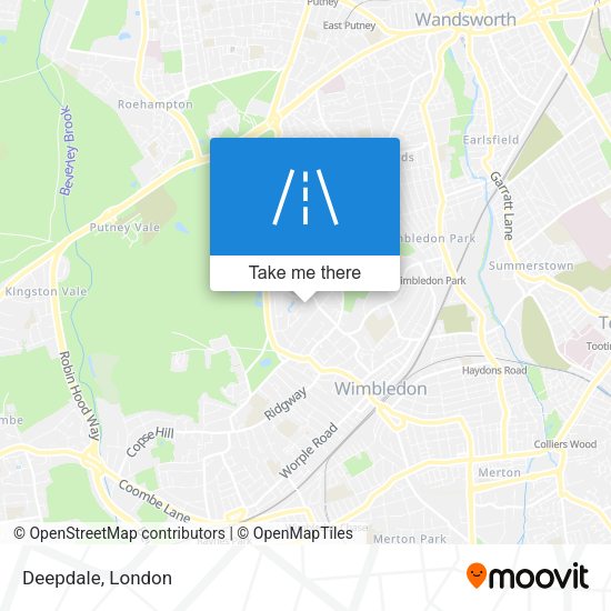 Deepdale map