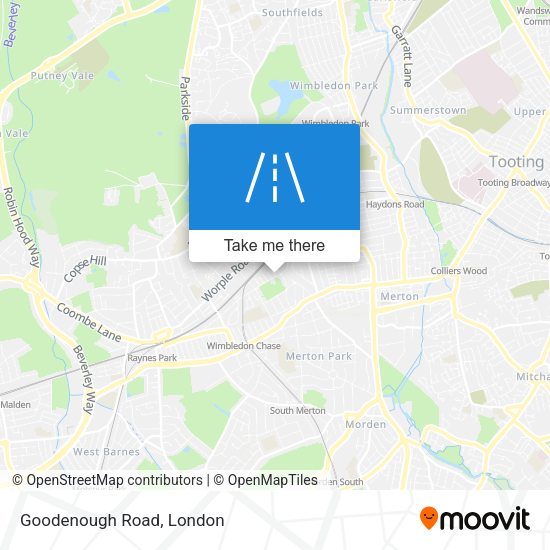 Goodenough Road map